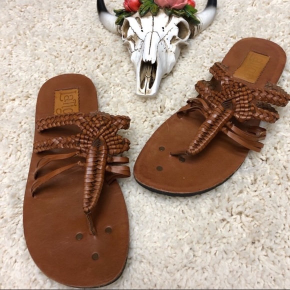 boho braided sandals